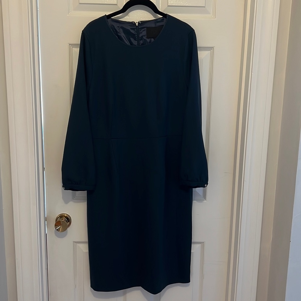 JCrew Collection Dress- 12T Deep Blue Green
